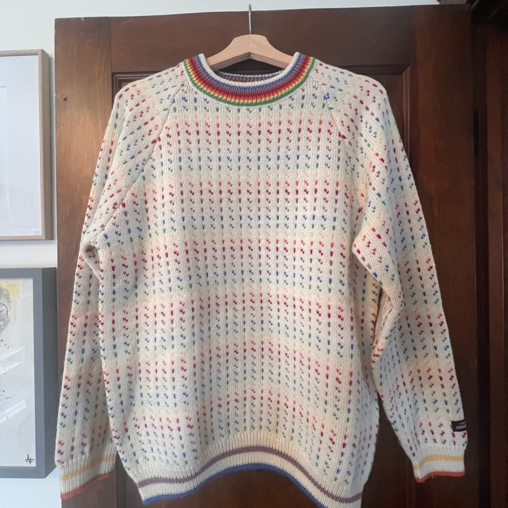 Norwegian Multicolor Knit Sweater